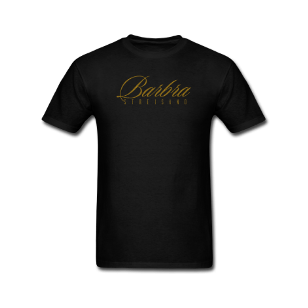 Gold Barbra Logo T-Shirt